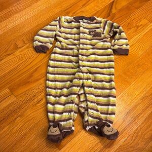 Bear Snap Up Sleep & Play Pajamas (Size 6 months)